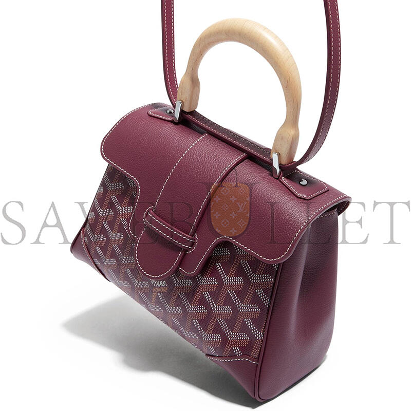 GOYARD SAÏGON SOUPLE MINI BAG SAIGONMINTY33CL33P (20*15*7.5cm)